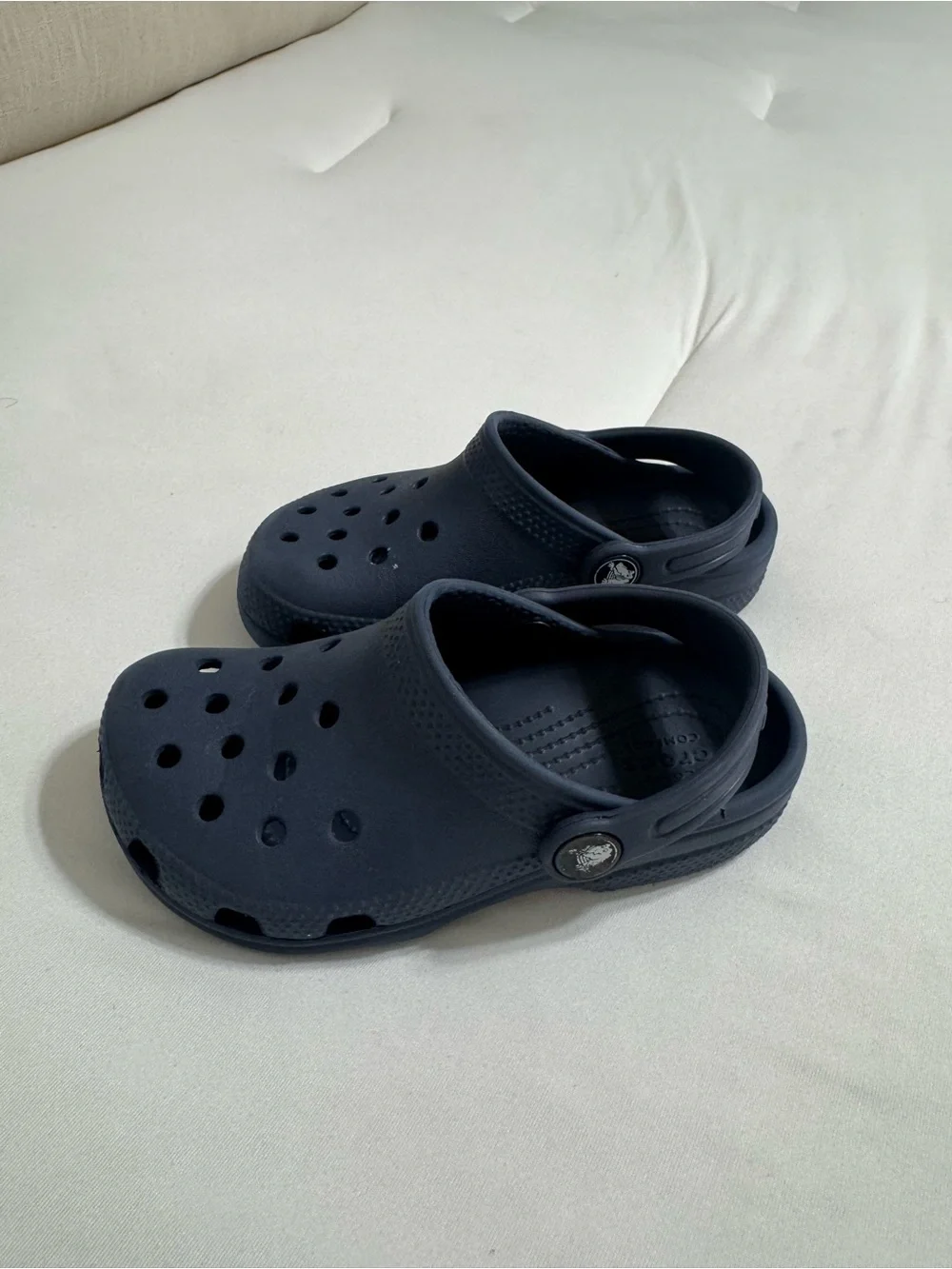 Kids Navy Clog Shoes - Comfortable Slip-On Sandals | 10C